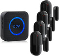 Wireless Door Chime for Business Home Office - 800ft Range, 55 Chimes