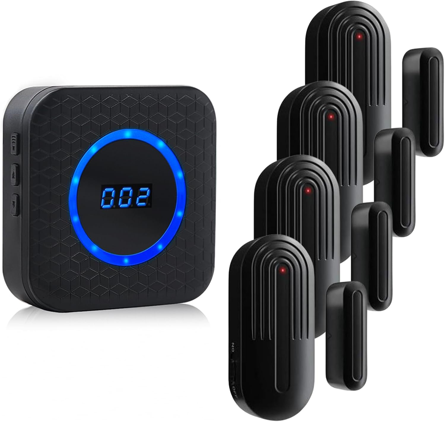 Wireless Door Chime for Home Office with 800Ft Range and 55 Chimes