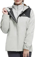CAMEL CROWN Women's 3-in-1 Ski Jacket - Waterproof, Windproof