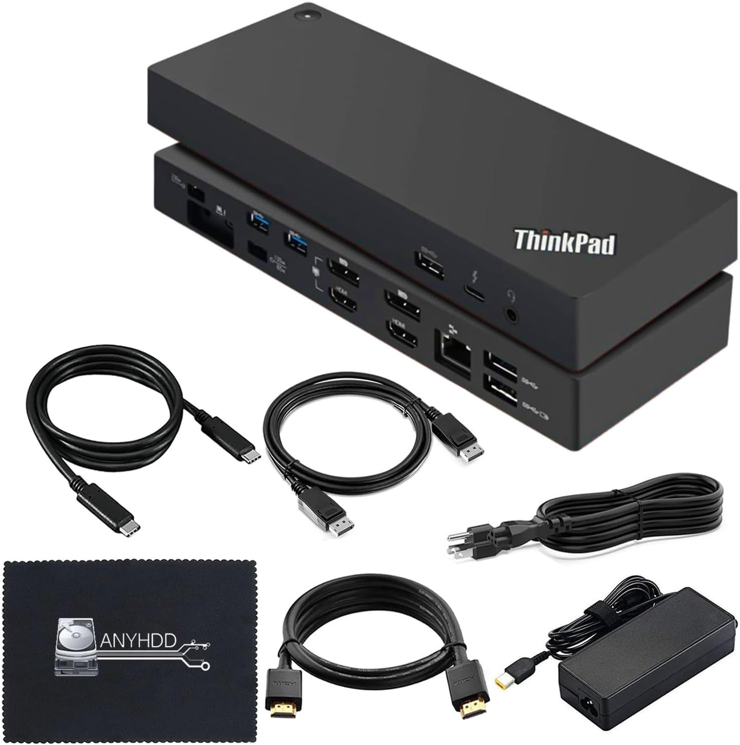 Lenovo 40AN0135US Docking Station for Dual UHD 4K Displays