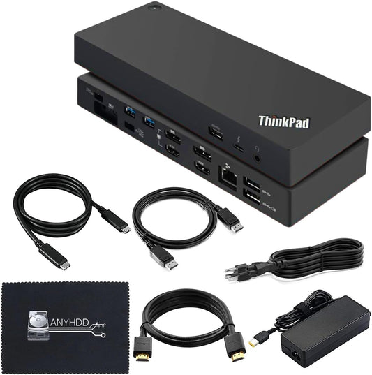 Lenovo 40AN0135US Docking Station for Dual UHD 4K Displays