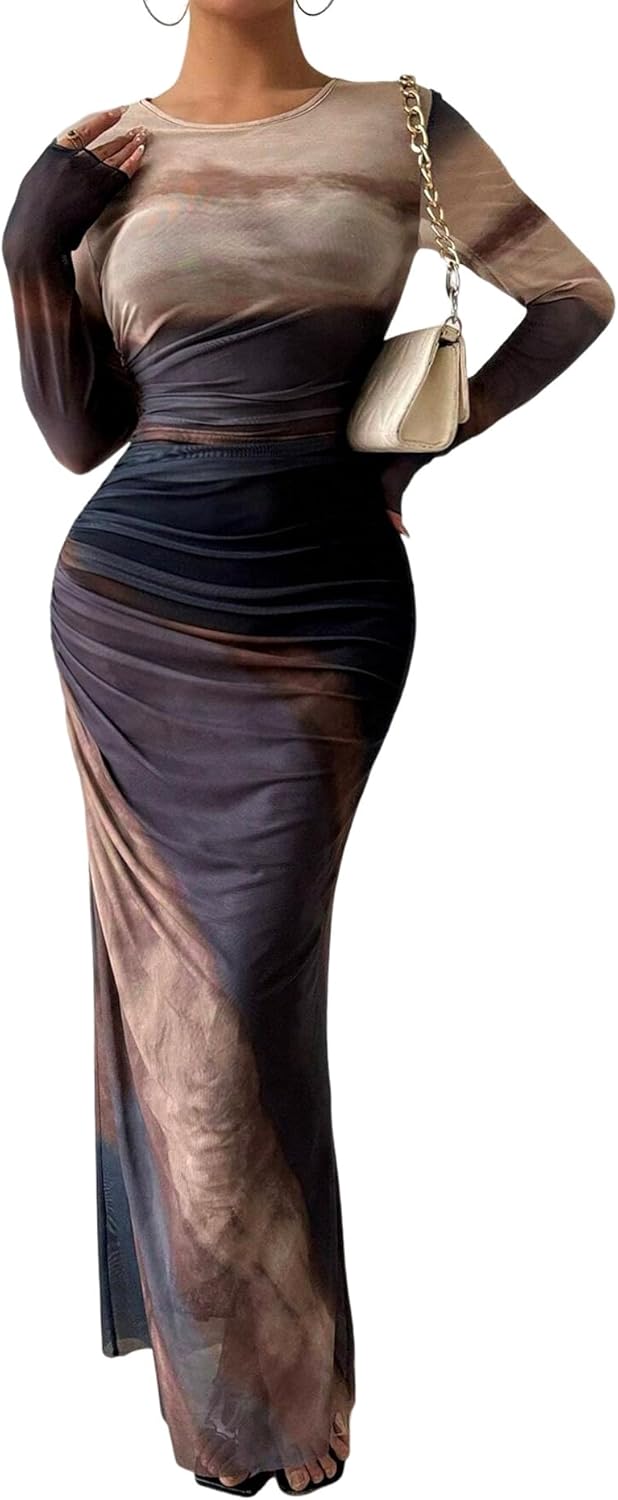 MARZXIN Women Long Sleeve Maxi Dress for Every Occasion