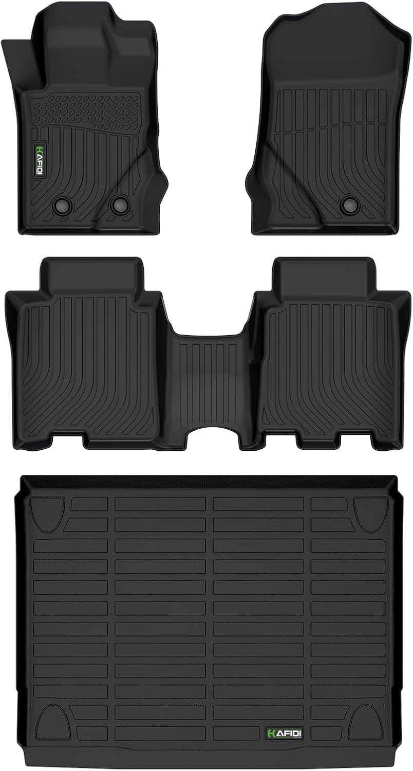HAFIDI Floor Mats & Cargo Liner Set for 2021-2025 Ford Bronco