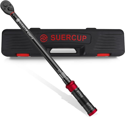 1/2-Inch Drive Click Torque Wrench for Car Repair and Assembly