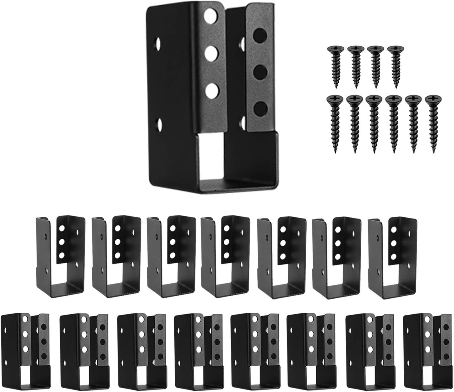 Concealed Joist Hanger 16PCS for 2x4 Framing and Railing