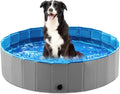 Foldable Dog Pet Bath Pool Collapsible Kiddie Pool - Portable 39.5 in