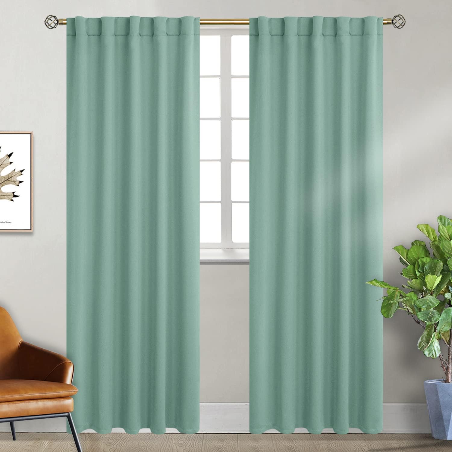 BGment Window Curtains for Bedroom - Thermal Insulated Panels