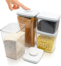Bop Top Airtight Meal Prep Containers - Stackable Freshness