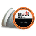 San Francisco Bay Compostable Caramel Coffee Pods 80 Ct - Medium Roast