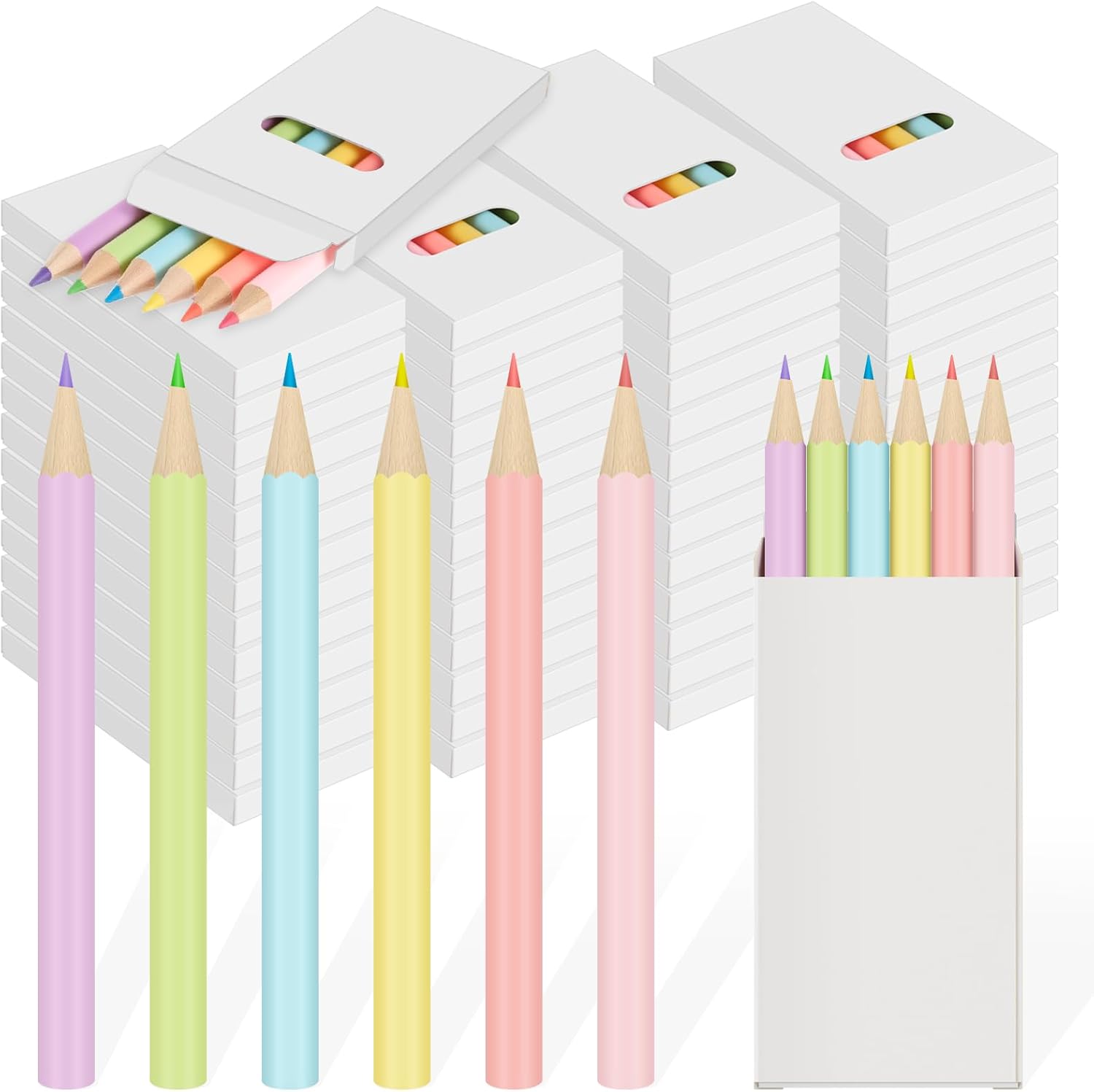 Ctosree Mini Coloring Pencils Bulk for Kids and Adults Drawing