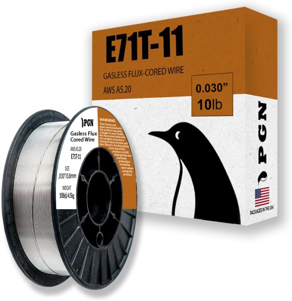 PGN Flux Core Welding Wire E71T-11 .030 Inch 10 Pound Spool