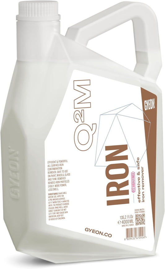 Gyeon Iron Redefined Iron Remover for Car Paint and Wheels