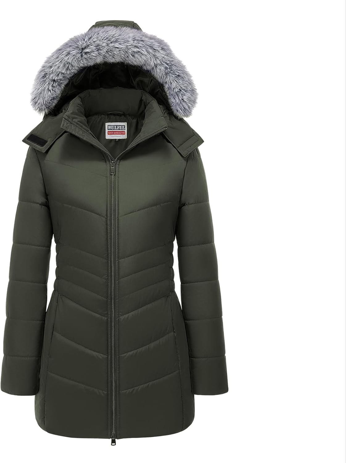 WULFUL Women's Winter Coats Long Warm Thicken Puffer Jackets