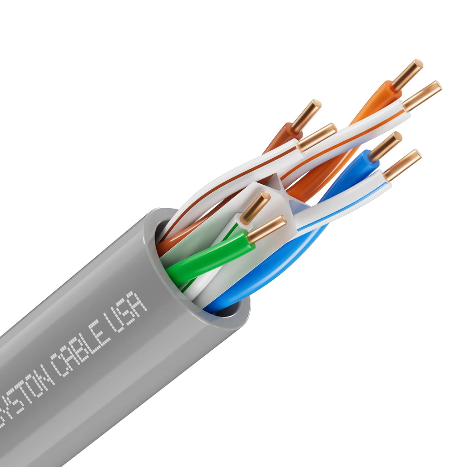 Cat6e Ethernet Internet Cable - 120 FT, 600MHz for Fast Networking