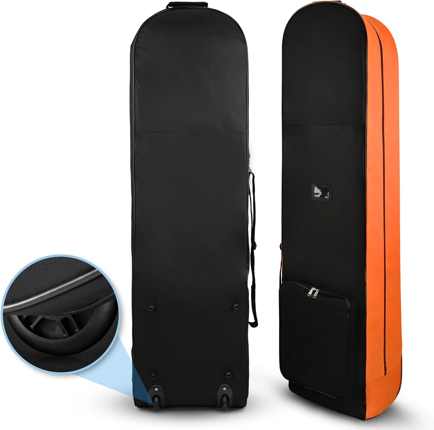 Phokwes 630D Nylon Golf Bag: Portable & Wear-Resistant
