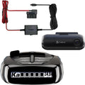 Cobra RAD 480i Radar Detector & SC 201 Dash Cam - Long Range Alerts