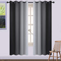 Yakamok Ombre Curtains 72 Inch Light Blocking Drapes for Bedroom