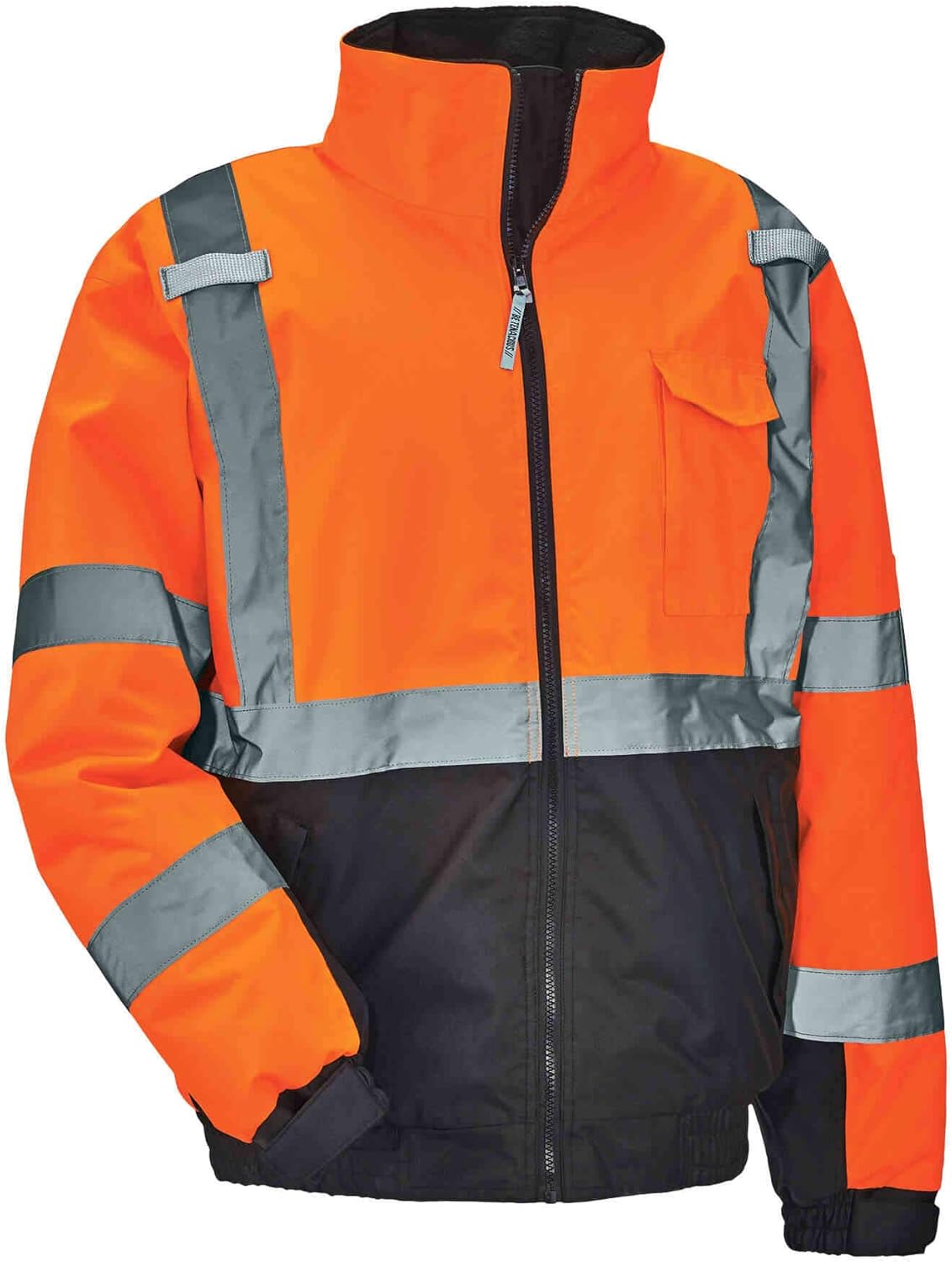 Ergodyne Hi Vis Bomber Safety Jacket for Ultimate Protection