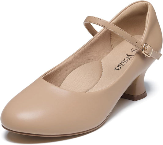 YESSA 1920s Character Shoes for Women - Dance in Style