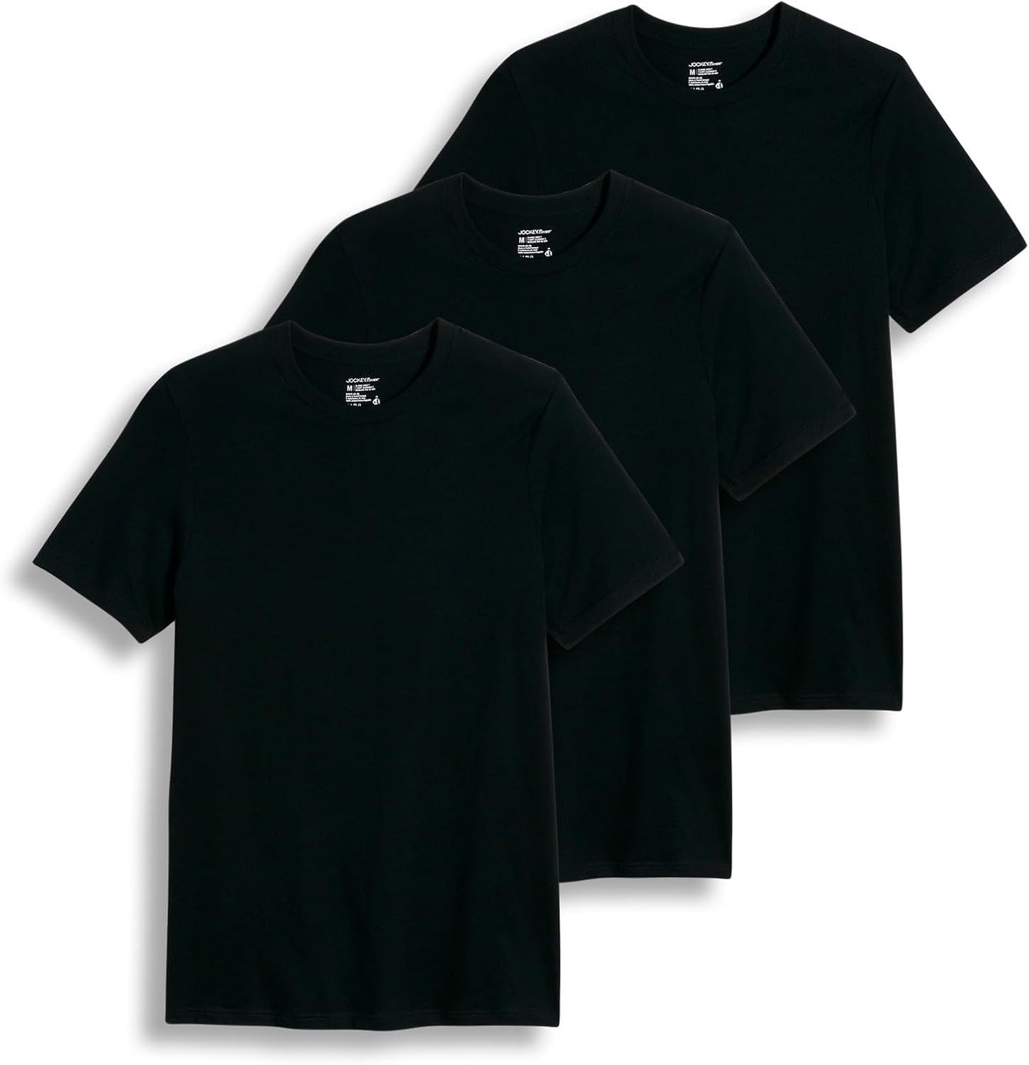Jockey T-Shirts for Men - Comfortable Cotton Crew Neck Undershirts