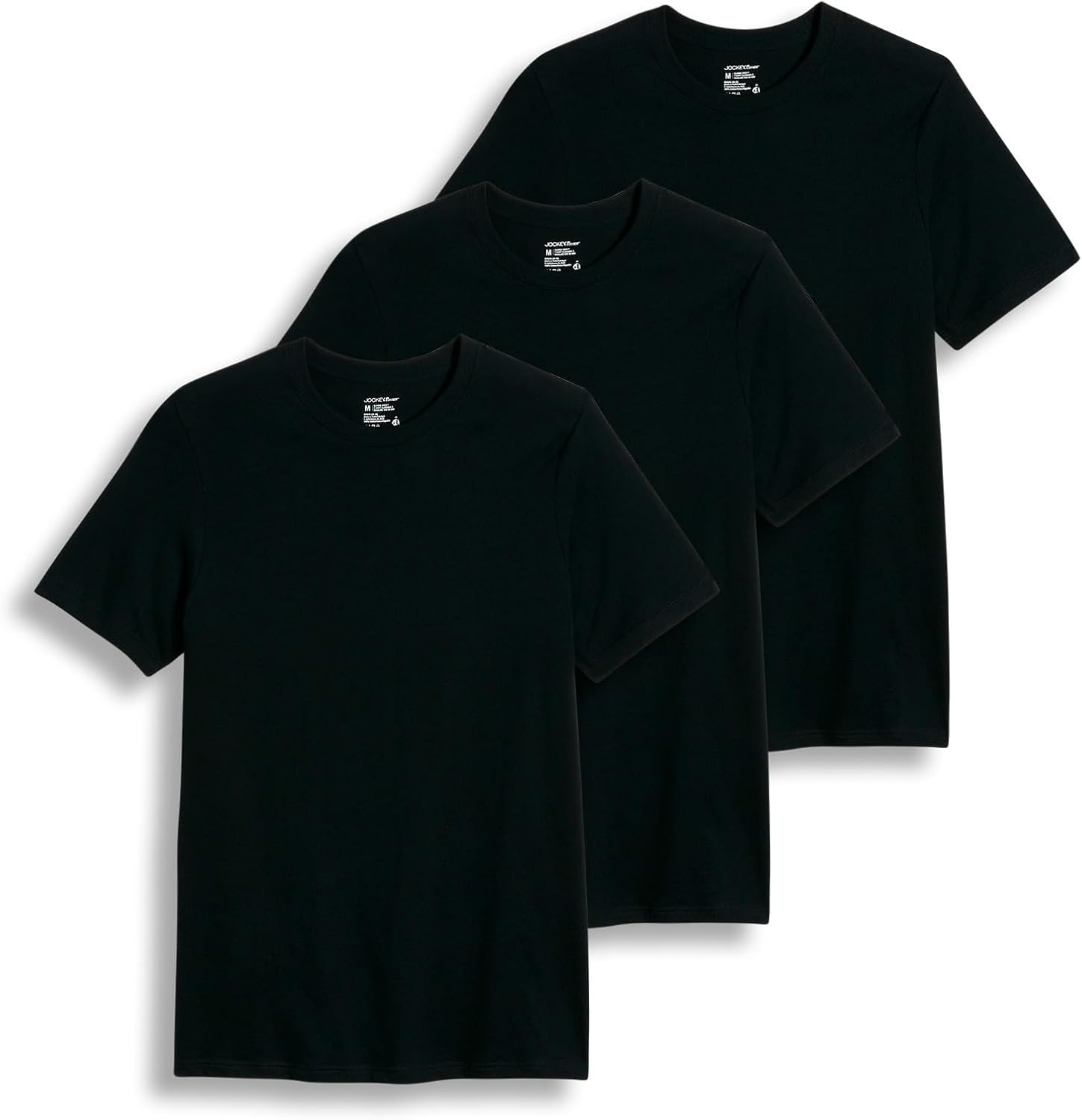 Jockey T-Shirts for Men - Comfortable Cotton Crew Neck Undershirts