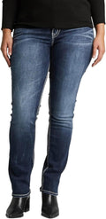 Silver Jeans Co. Suki Mid Rise Curvy Fit Skinny Jeans - Contoured