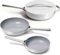 Gray 3-Piece Fry Pan Set - Non-Stick Saute and Skillets
