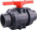 PVC True Union Ball Valve 3 in Full Port - Durable Flow Control