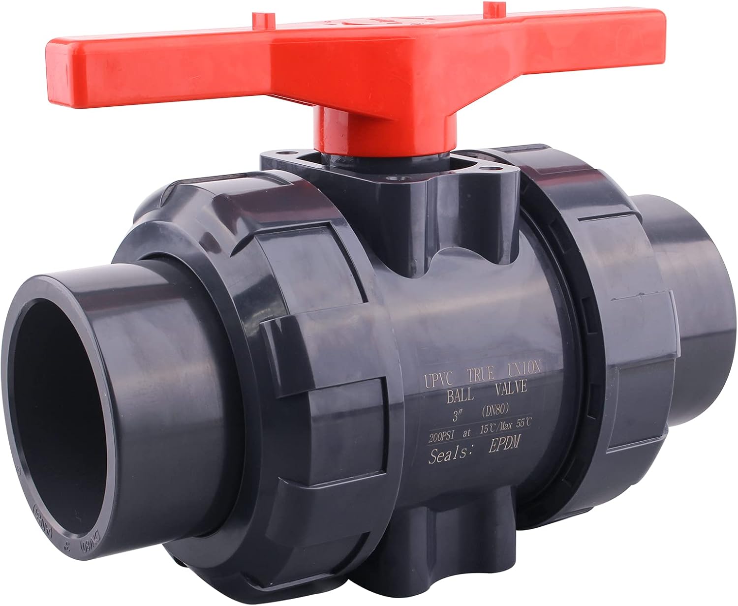 DERNORD PVC True Union Ball Valve for Superior Fluid Control