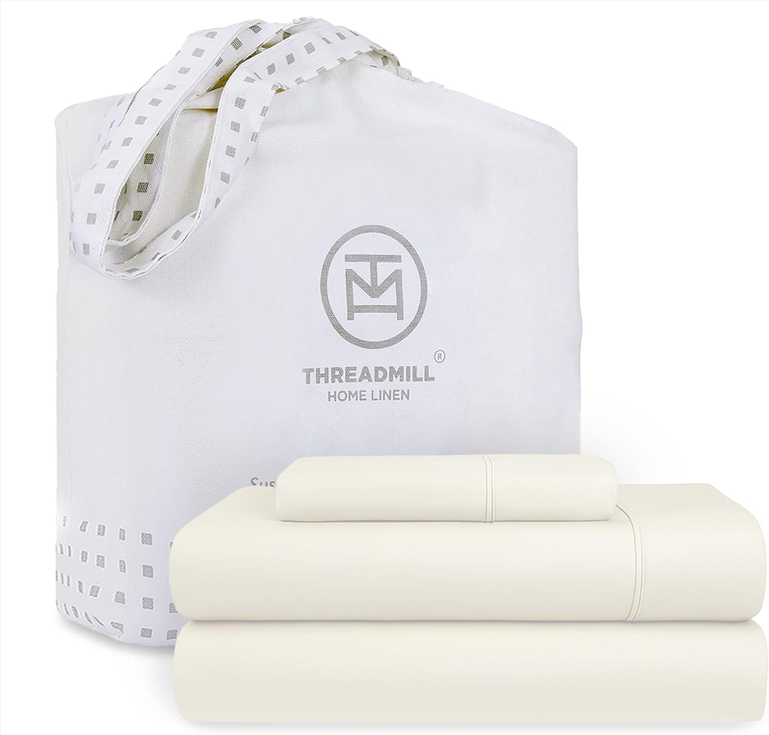Threadmill Cotton Twin Sheet Set for Soft and Breathable Sleep