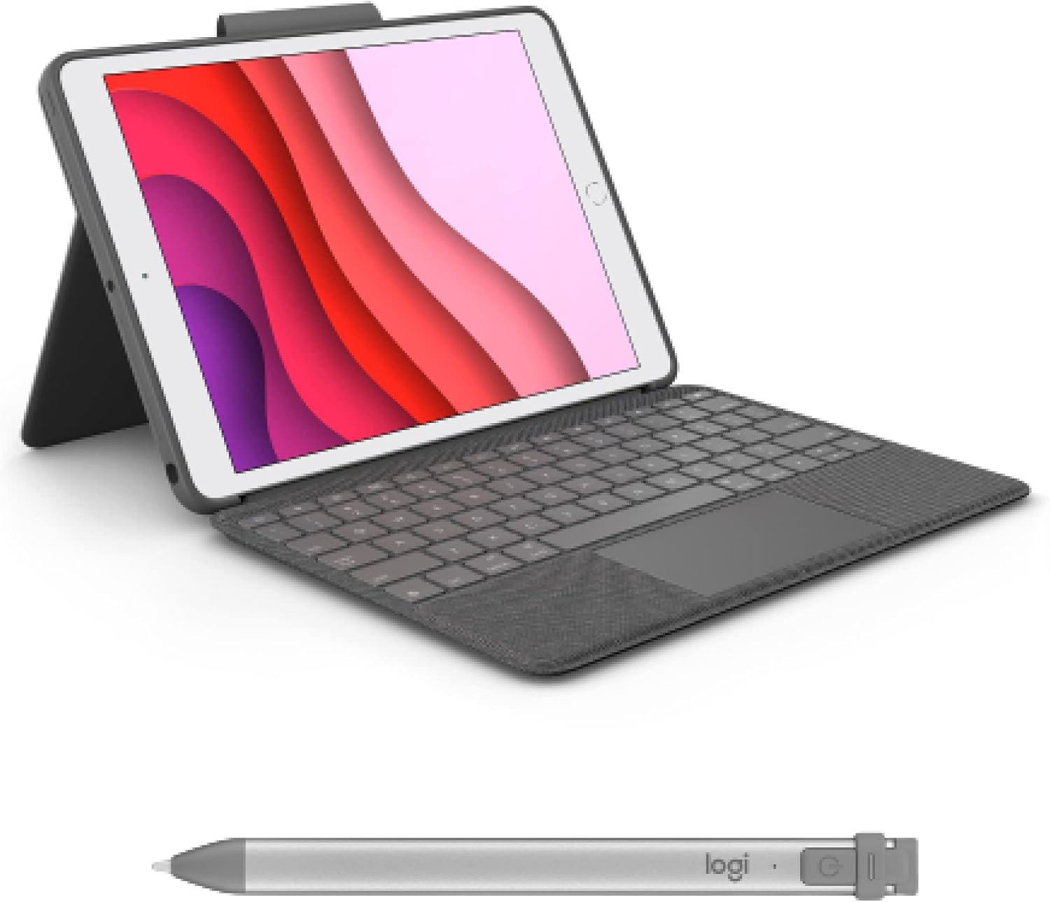 Logitech Combo Touch Keyboard Case for iPad: Versatile & Stylish