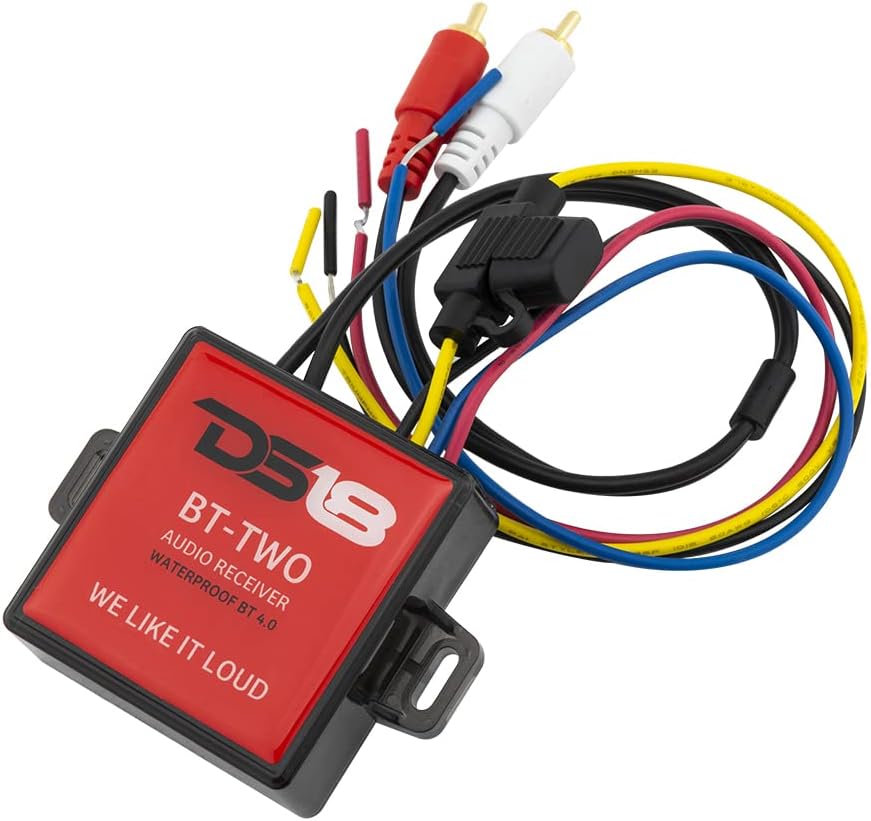 DS18 Waterproof Bluetooth Receiver - Connect & Play Anywhere