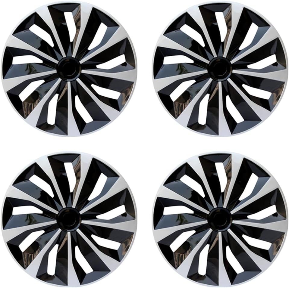 Universal-Fit Hubcap Wheel Covers for 15-inch Steel Rims