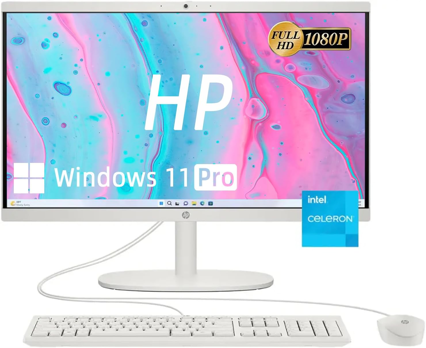 HP 21.5in Full HD Display All-in-One Desktop Computer Review