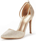 DREAM PAIRS Women's Oppointed-Lacey Pump Shoe - 4in Stiletto Elegance
