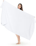 SALBAKOS 100% Turkish Cotton Jumbo Bath Sheet Towel 40x80 in - Soft