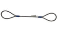 7/16ft x 6 ft Single Leg Wire Rope Sling w/Standard Eyes - Durable