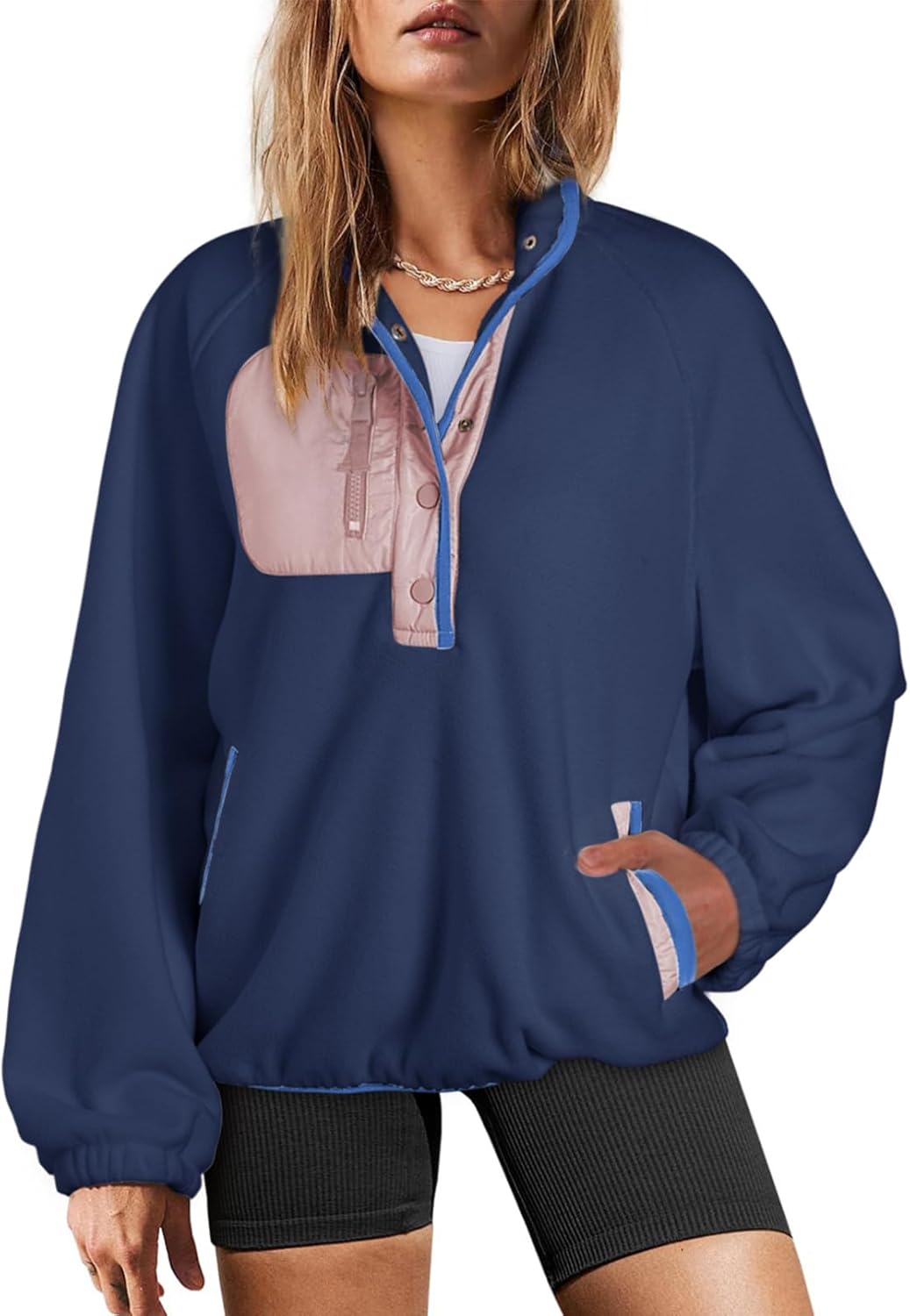 Dokotoo Oversized Fuzzy Fleece Jacket for Women - Cozy Style
