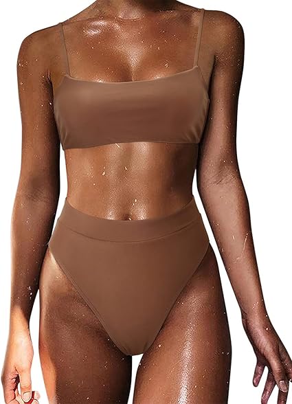 MOSHENGQI Women High Waisted Bikini for Stylish Summer Fun