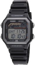 Casio Mens Sports Watch | Stopwatch & Timer | LED Light | 100M WR