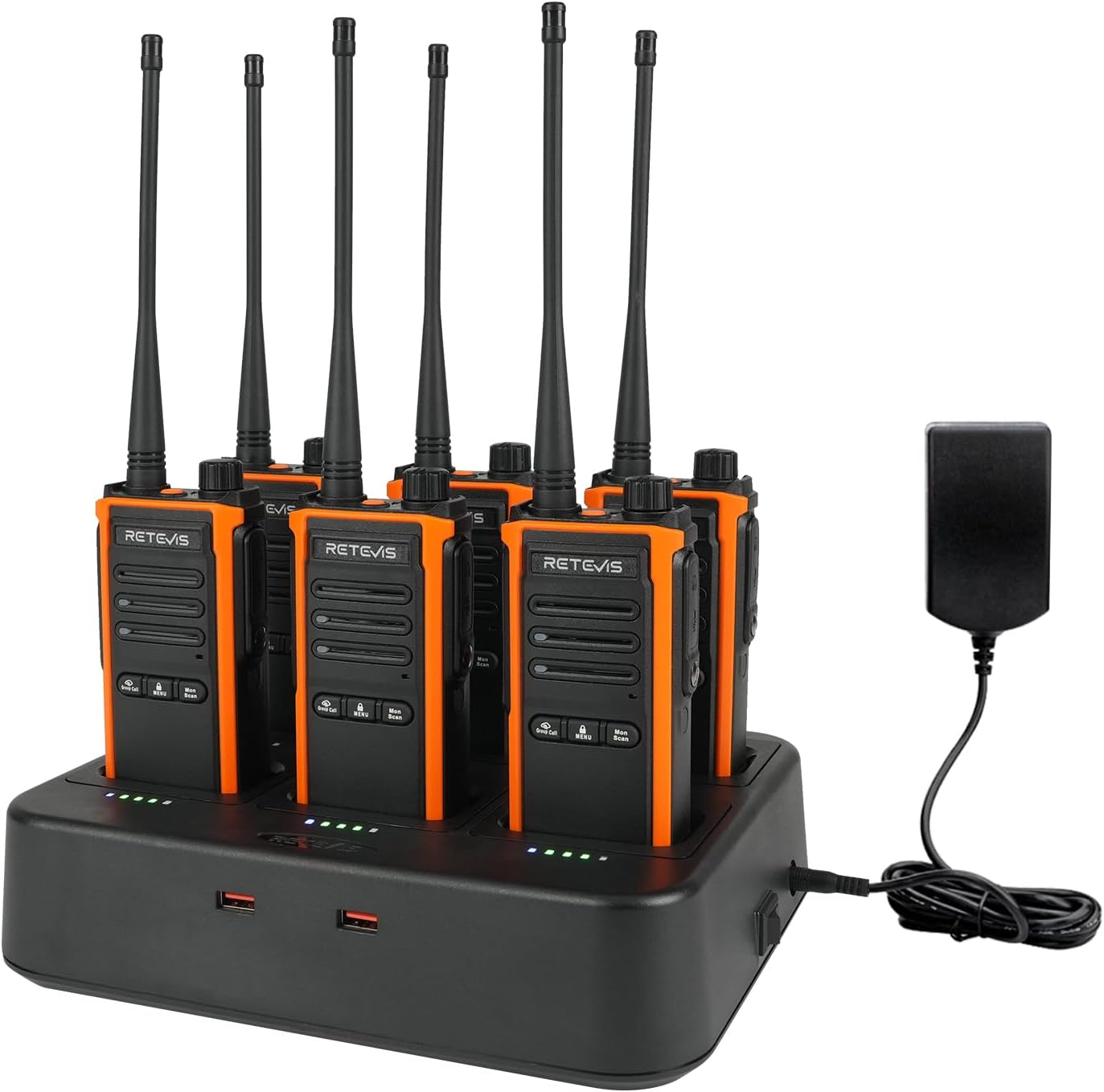 Retevis C5B Waterproof Walkie Talkies for Long Range Communication