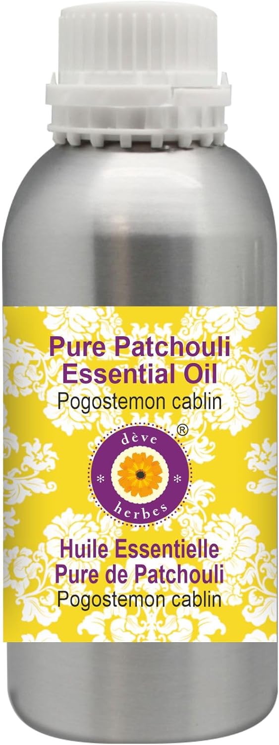 Deve Herbes Pure Patchouli Essential Oil for Skin and Hair Care