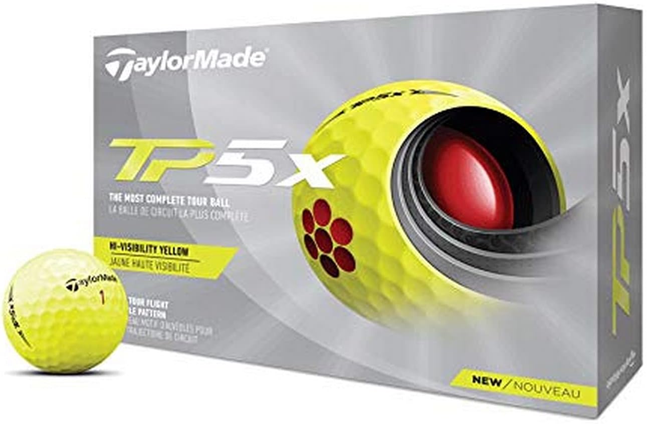 TaylorMade TP5 & TP5x Golf Balls for Ultimate Performance