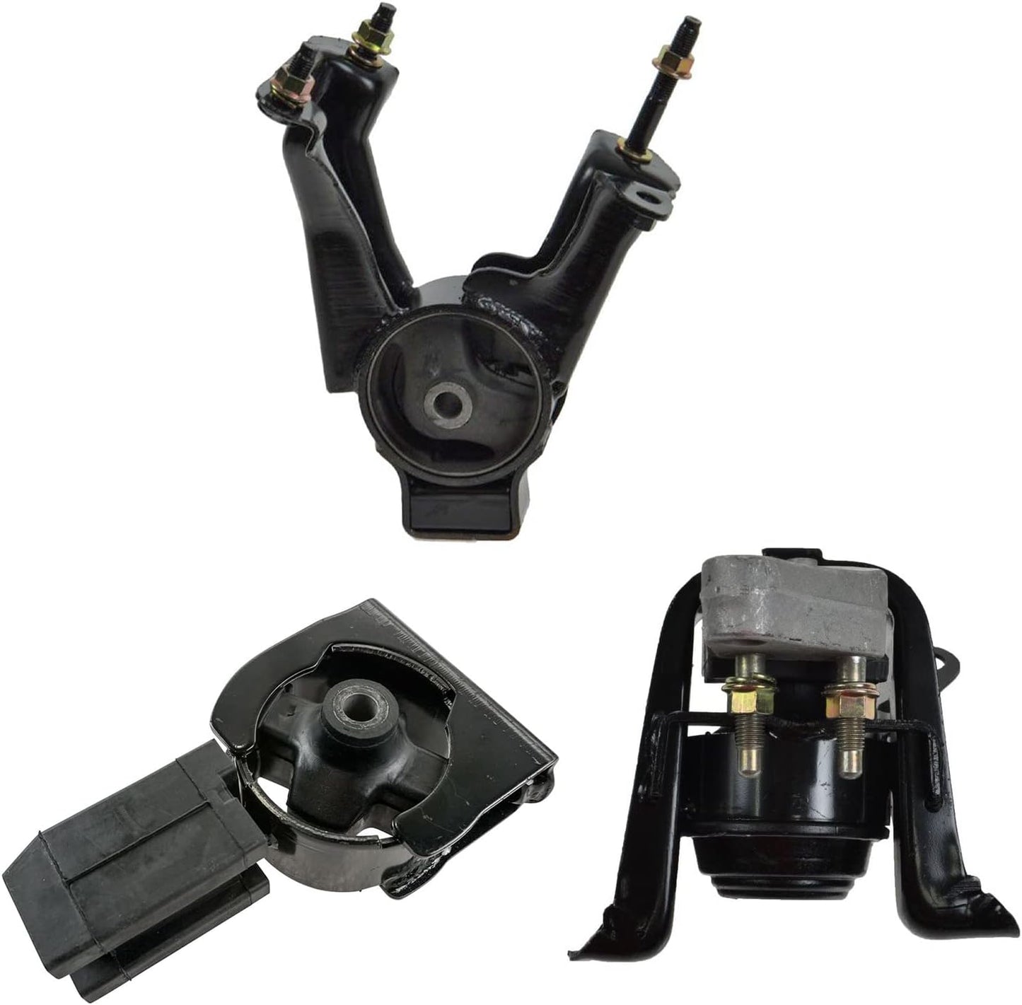 TRQ Engine & Transmission Mount Kit Set for Pontiac Toyota