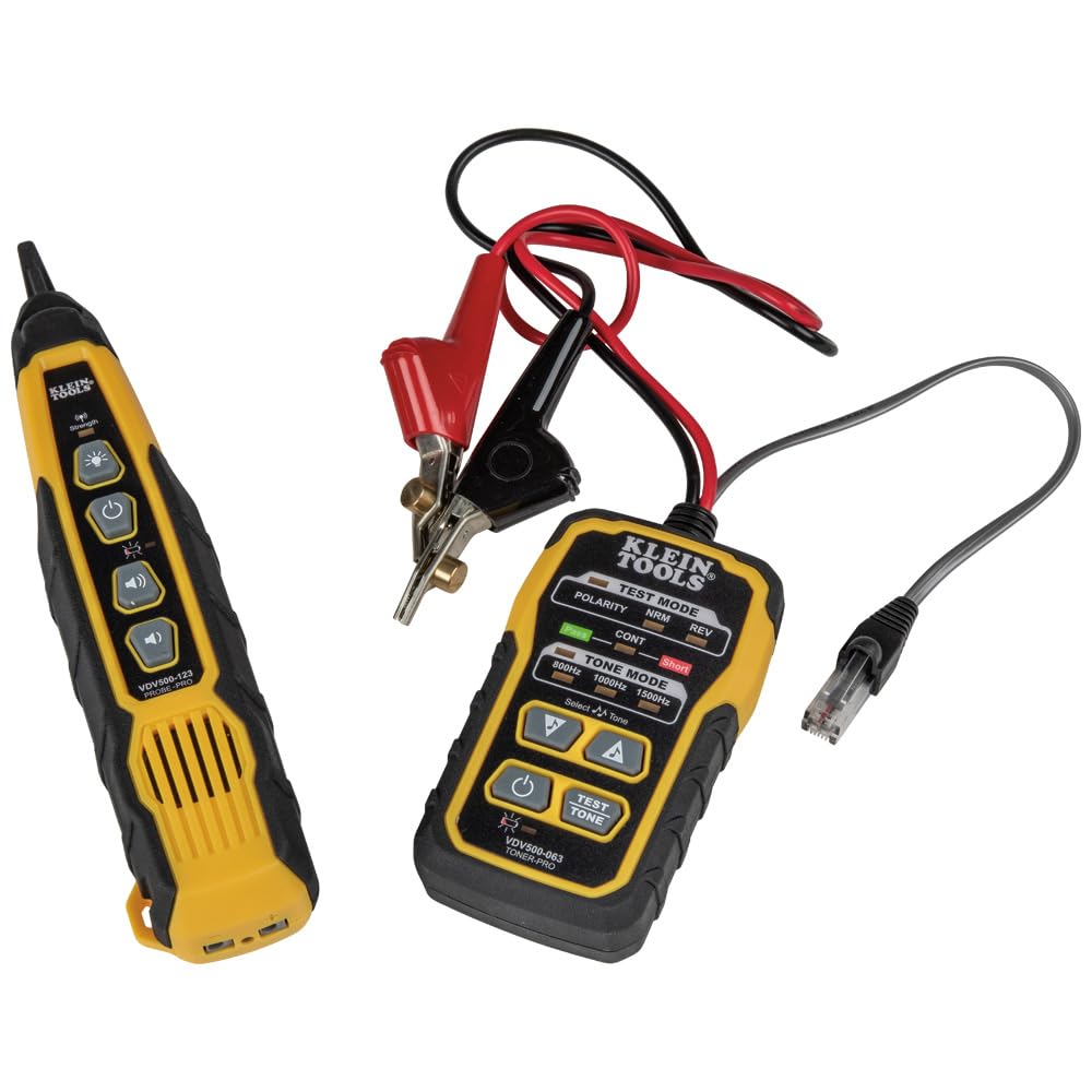 Klein Tools VDV500-820 Wire Tracer Kit for Ethernet and Data Cables