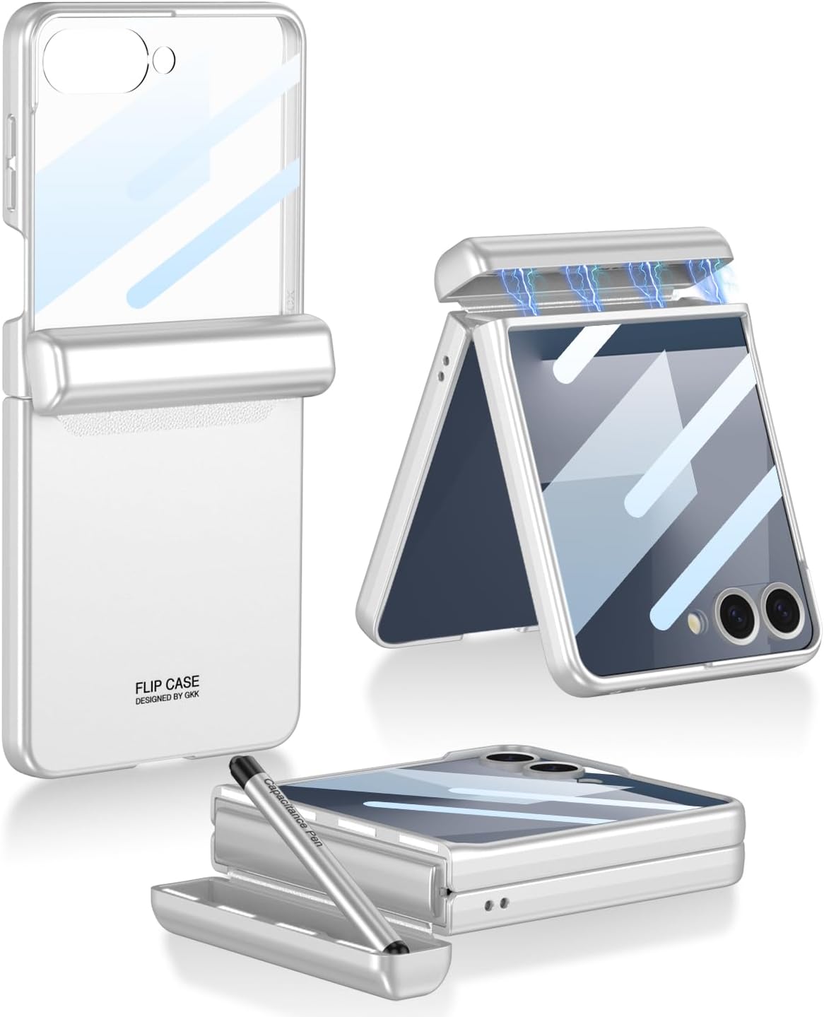 SHIEID Galaxy Z Flip 7 Case with Stylus Pen for Ultimate Protection