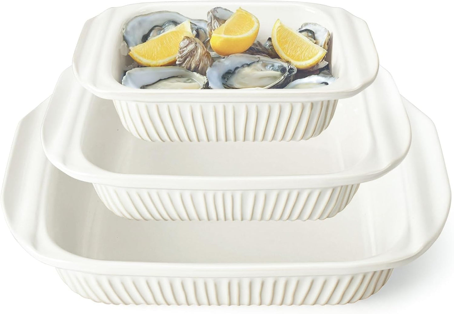 Artena Casserole Dishes For Oven - Versatile Bakeware Set