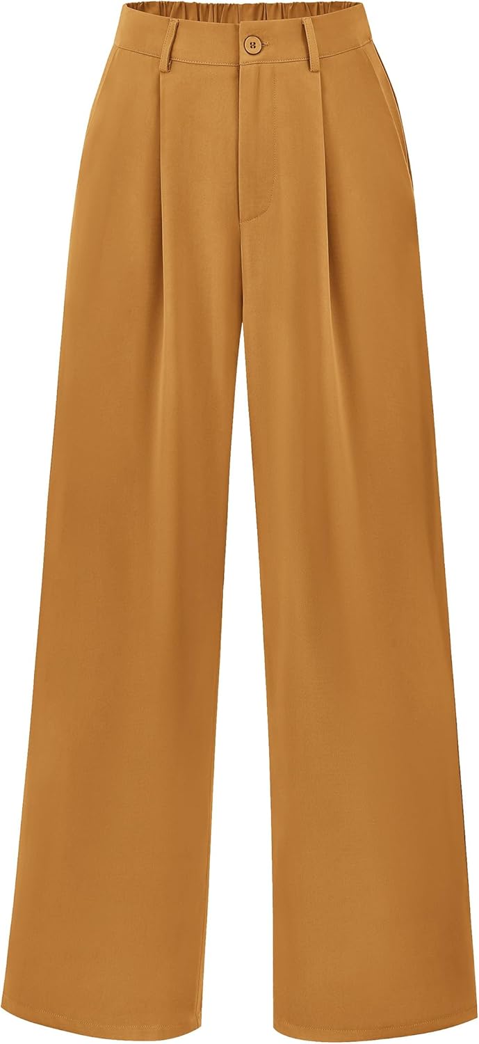 Wide Leg Pants for Women - Trendy Business Casual Trousers