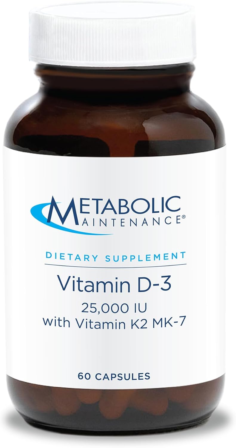 High Potency Vitamin D3 and K2 Supplements for Bone Health