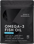 Triple Strength Omega 3 Fish Oil - Burpless, High EPA & DHA
